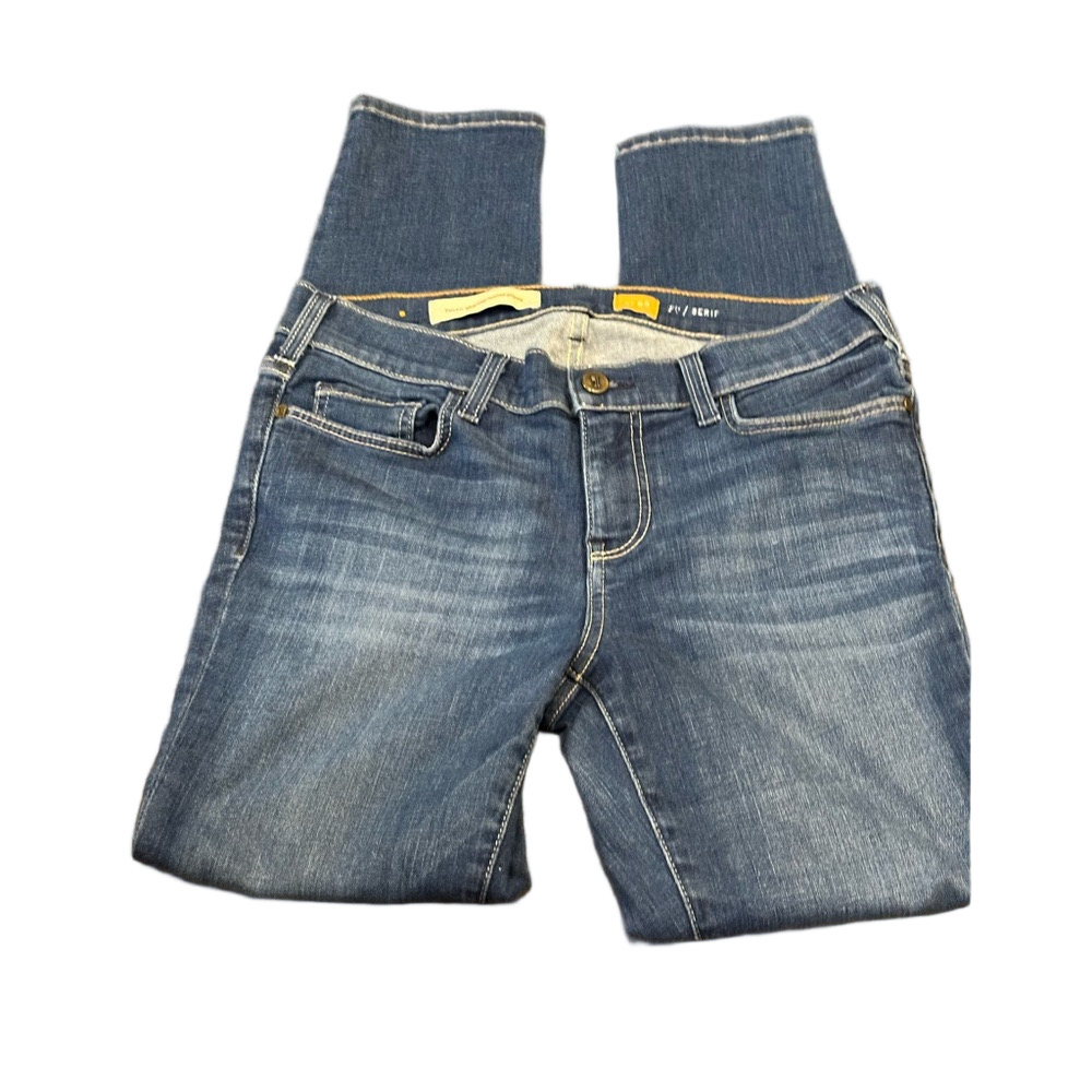Pilcro Anthropology Classic Blue Denim Jeans